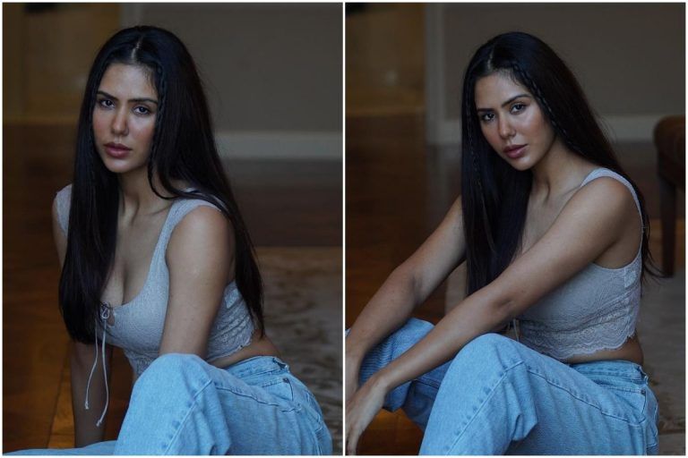 Sonam Bajwa, in Plunging Crop Top and Denims, is a Total Smokeshow| See Hot Pics